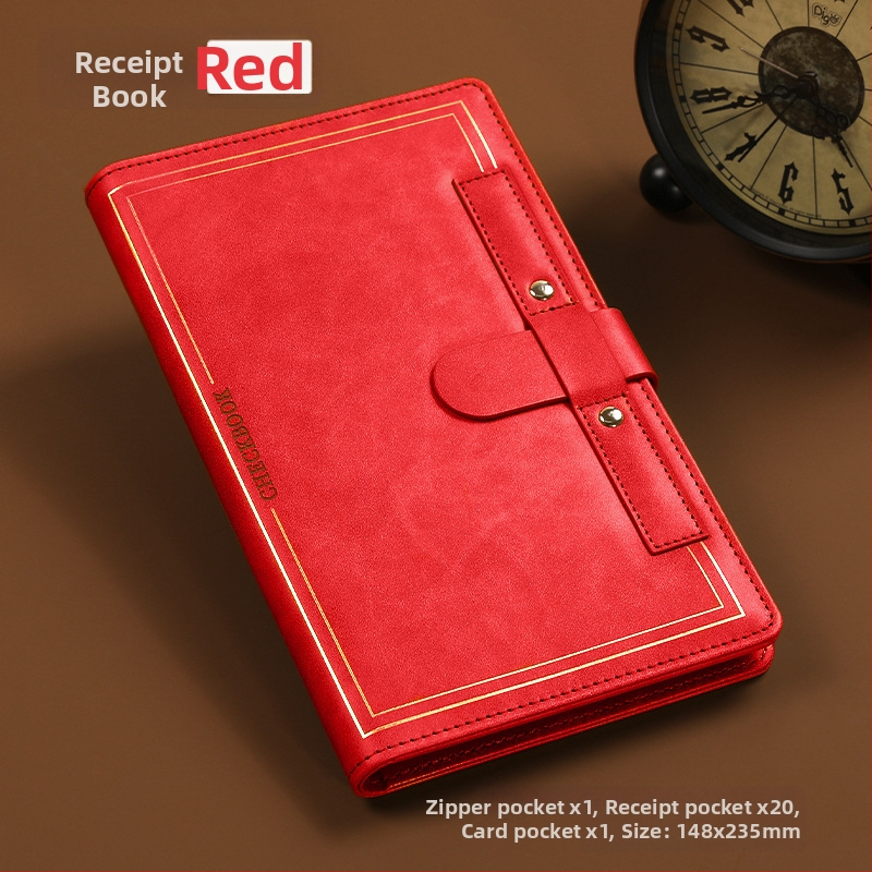 Rēķinu organizators – mīksta ādas mapīte ar logotipa pielāgošanas iespēju