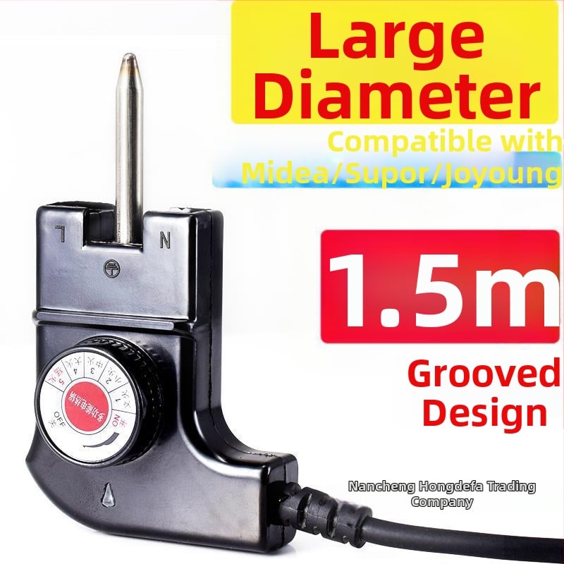 Koreai stílusú multifunkciós elektromos forró fazék, tápkábel hárompontos csatlakozóval, hőmérséklet-szabályozó kábel a fazékhoz és grill serpenyőhöz