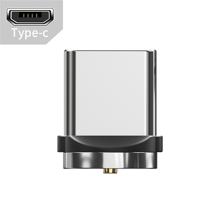 Μαγνητικό καλώδιο δεδομένων με περιστρεφόμενη κεφαλή 540°, υποστηρίζει Lightning, Micro USB και Type-C, γρήγορη φόρτιση έως 2A, υφαντή σχεδίαση