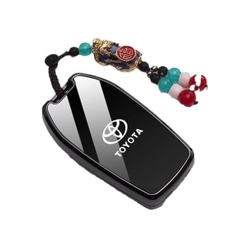 Toyota kulcsfedél burkolat – cinkötvözet, magas színvonalú érzet, 2024-es modell, testreszabás nélkül