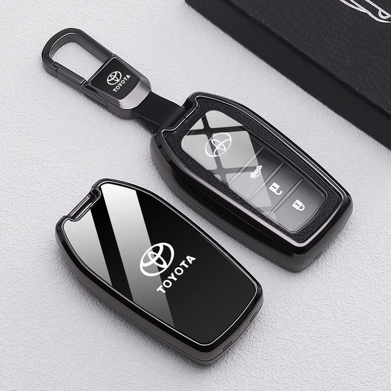 Toyota kulcsfedél burkolat – cinkötvözet, magas színvonalú érzet, 2024-es modell, testreszabás nélkül