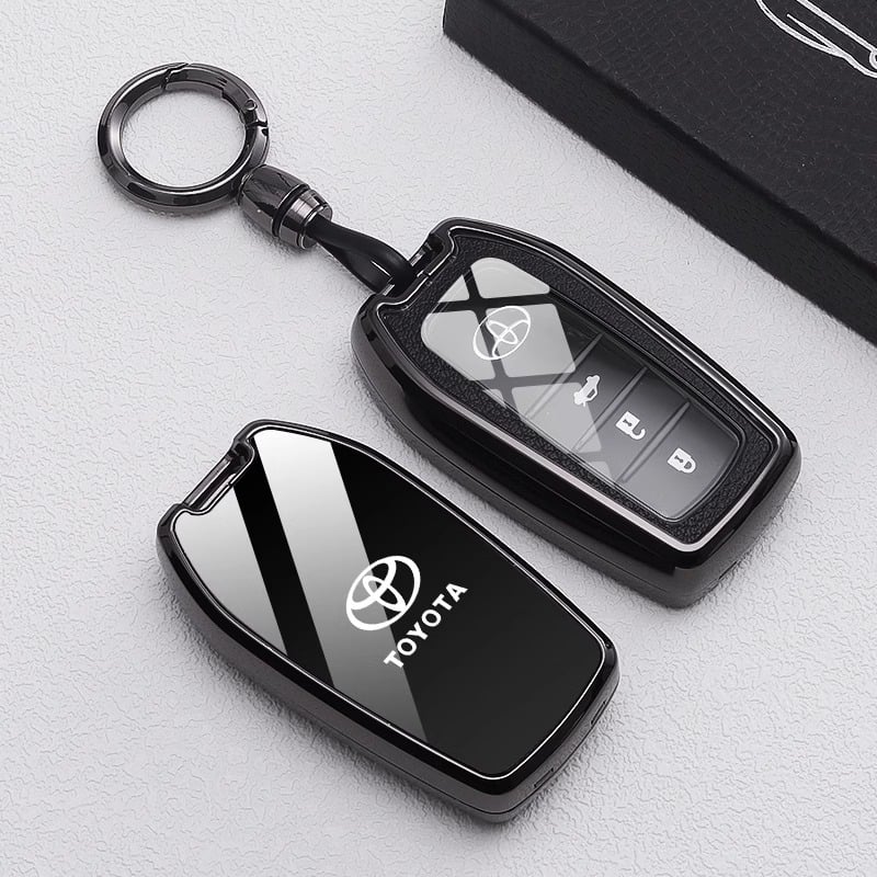 Toyota kulcsfedél burkolat – cinkötvözet, magas színvonalú érzet, 2024-es modell, testreszabás nélkül