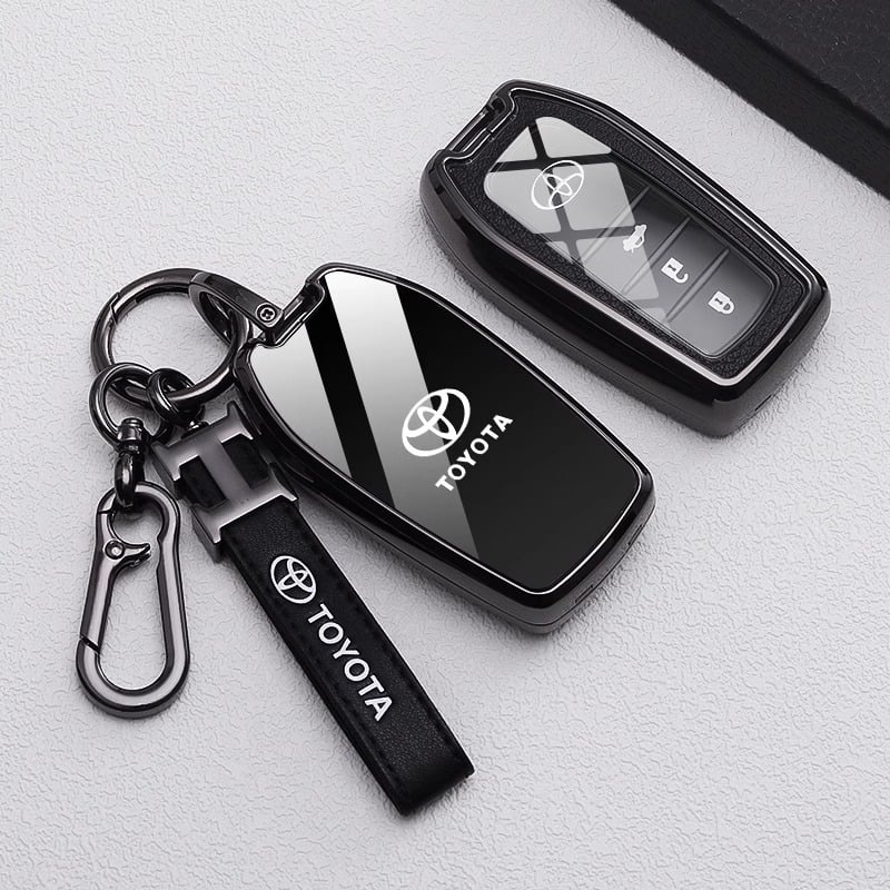 Toyota kulcsfedél burkolat – cinkötvözet, magas színvonalú érzet, 2024-es modell, testreszabás nélkül