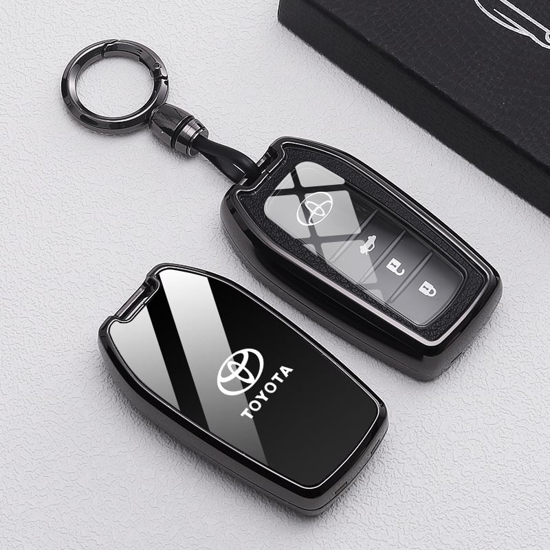 Toyota kulcsfedél burkolat – cinkötvözet, magas színvonalú érzet, 2024-es modell, testreszabás nélkül