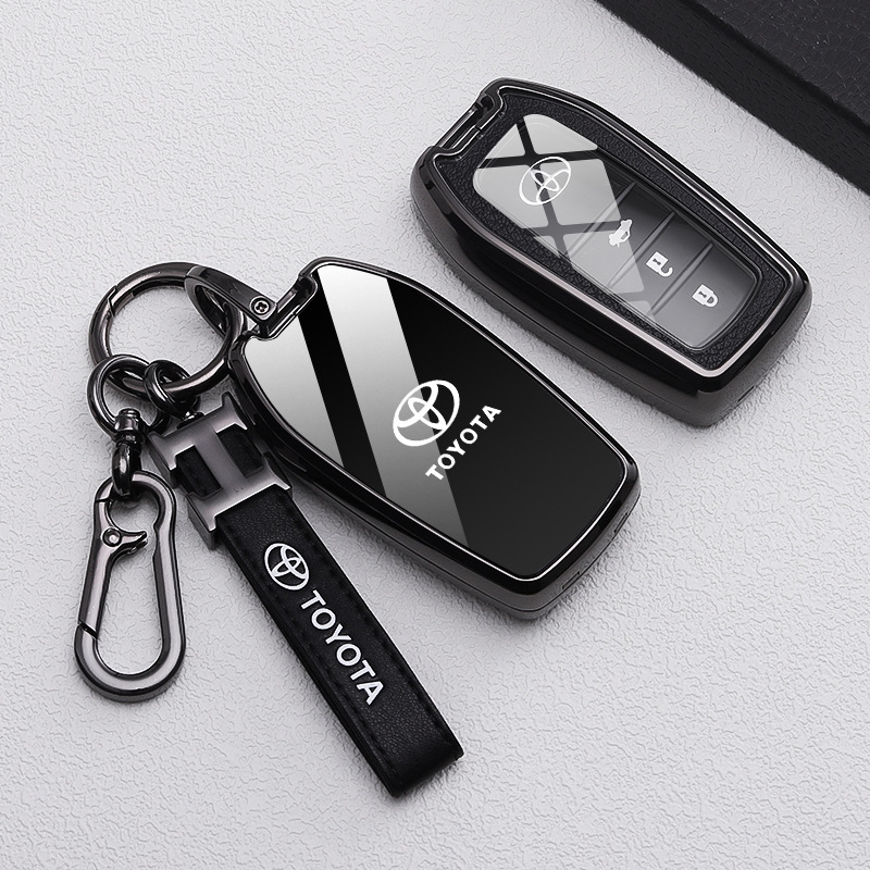 Toyota kulcsfedél burkolat – cinkötvözet, magas színvonalú érzet, 2024-es modell, testreszabás nélkül