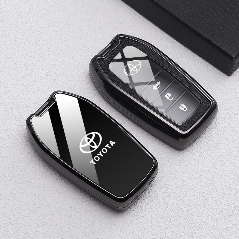 Toyota kulcsfedél burkolat – cinkötvözet, magas színvonalú érzet, 2024-es modell, testreszabás nélkül