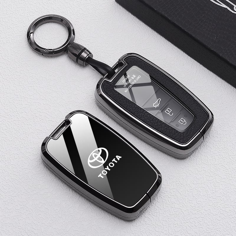 Toyota kulcsfedél burkolat – cinkötvözet, magas színvonalú érzet, 2024-es modell, testreszabás nélkül