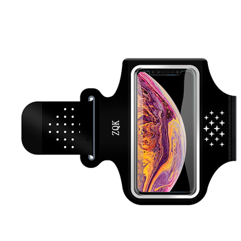 Torba za telefon na nadlakticu za trčanje s dodirnim zaslonom, unisex, vodootporna, ultralaka, materijal Nylon-Lycra