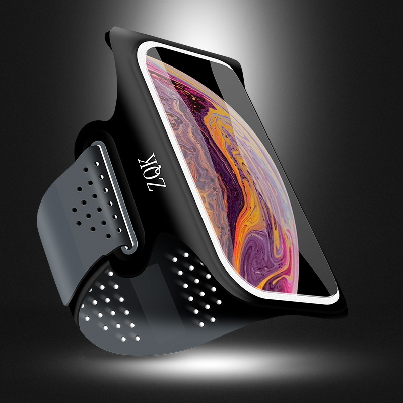 Torba za telefon na nadlakticu za trčanje s dodirnim zaslonom, unisex, vodootporna, ultralaka, materijal Nylon-Lycra