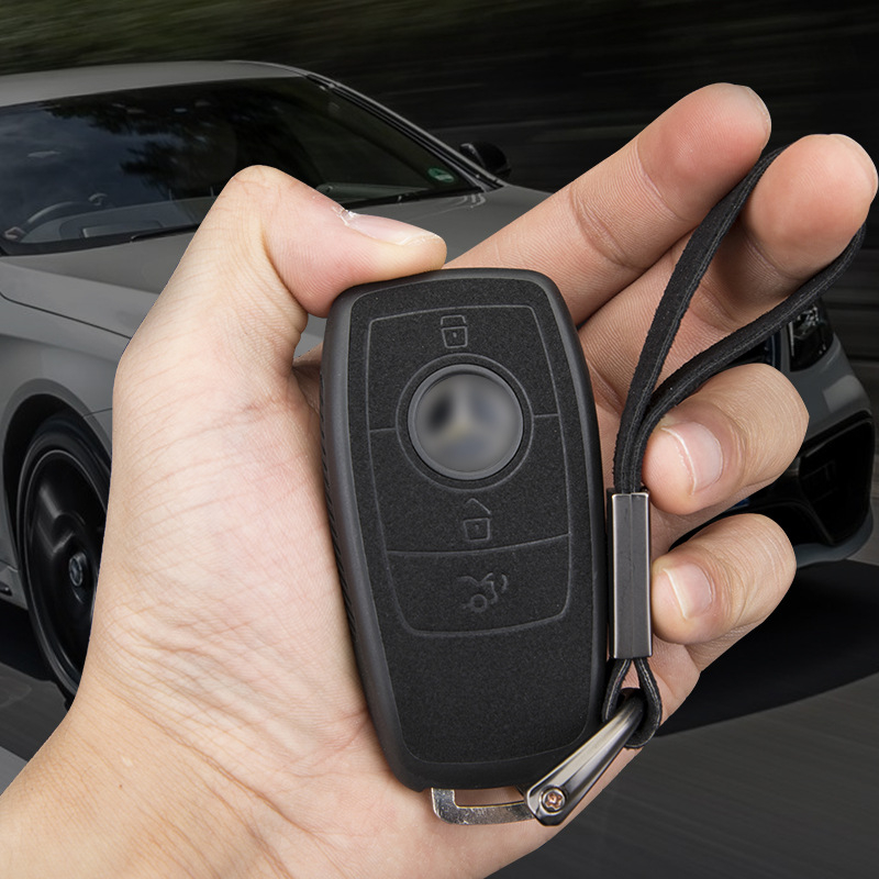 Kućište za ključeve Xinhao za Mercedes-Benz E-Class, semiš, jednostavan stil