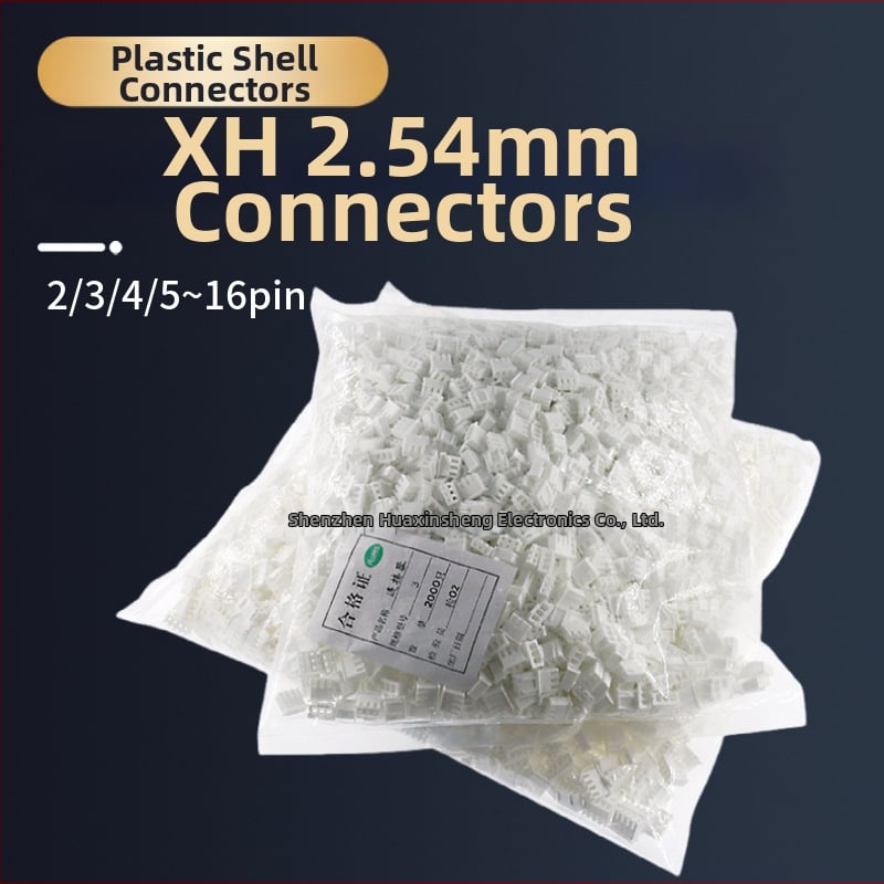 HXS XH sērijas plastmasas korpusa savienotājs | PA66 kontaktu materiāls | 3C digitālajām lietojumprogrammām