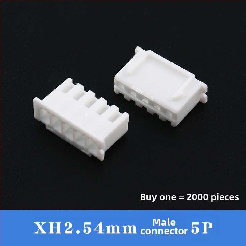 HXS XH sērijas plastmasas korpusa savienotājs | PA66 kontaktu materiāls | 3C digitālajām lietojumprogrammām