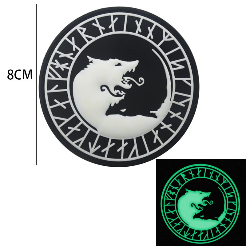 BACK HAND PVC нашивка с лого Odin, Velcro нарукавник за спорт на открито, унисекс, зима 2024