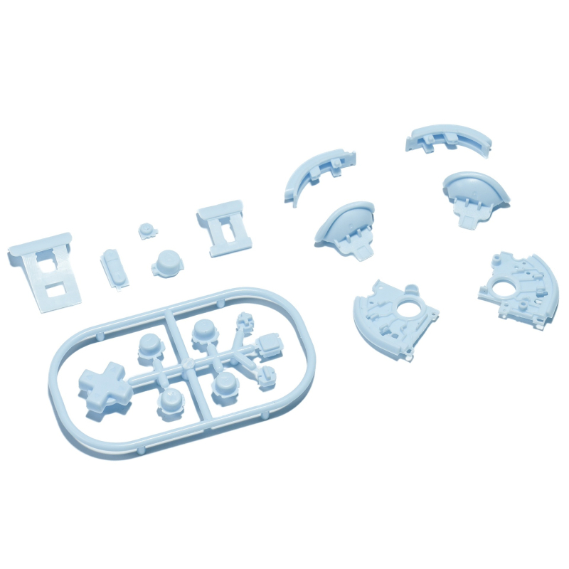 Nintendo Switch Lite Σετ κουμπιών ανταλλακτικών — D-Pad, ABXY, ZL/ZR, L/R, ABS υλικό