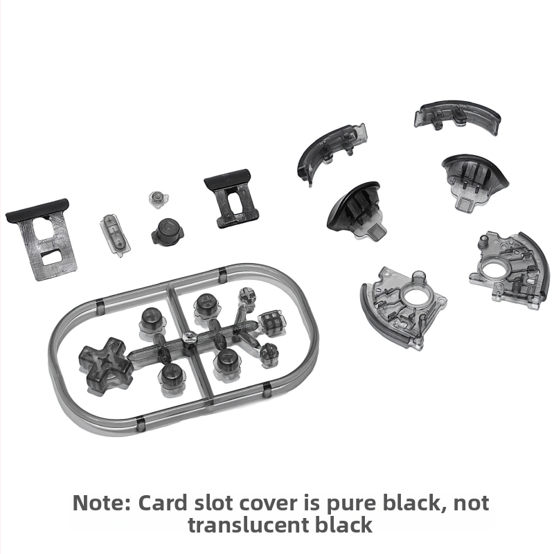 Nintendo Switch Lite náhradná sada tlačidiel — D-Pad, ABXY, ZL/ZR, L/R, ABS materiál