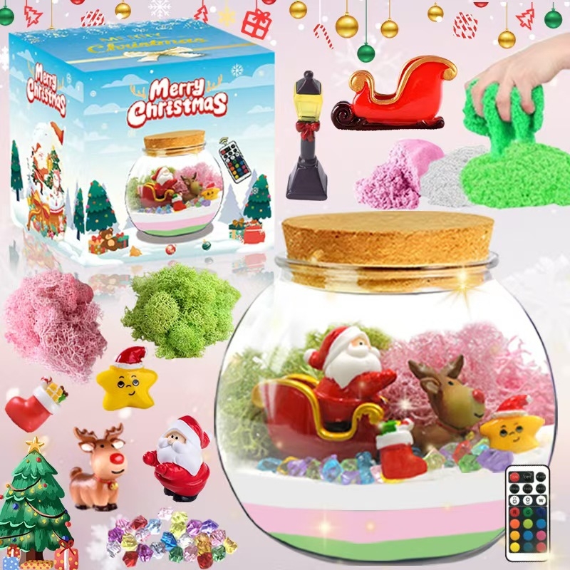 Gyermekeknek készült kézzel készített műgyanta táj játék – Rajzfilm stílus; Anyagok: műanyag/gyanta; Kategória: gyanta kézművesség; Csomagolás: színes doboz