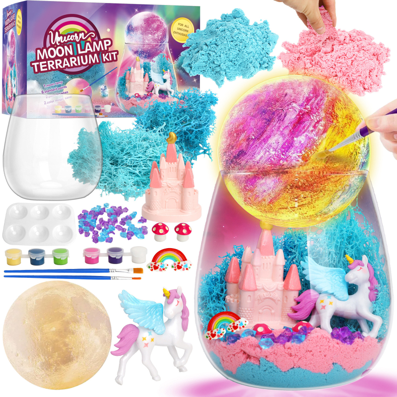 Gyermekeknek készült kézzel készített műgyanta táj játék – Rajzfilm stílus; Anyagok: műanyag/gyanta; Kategória: gyanta kézművesség; Csomagolás: színes doboz