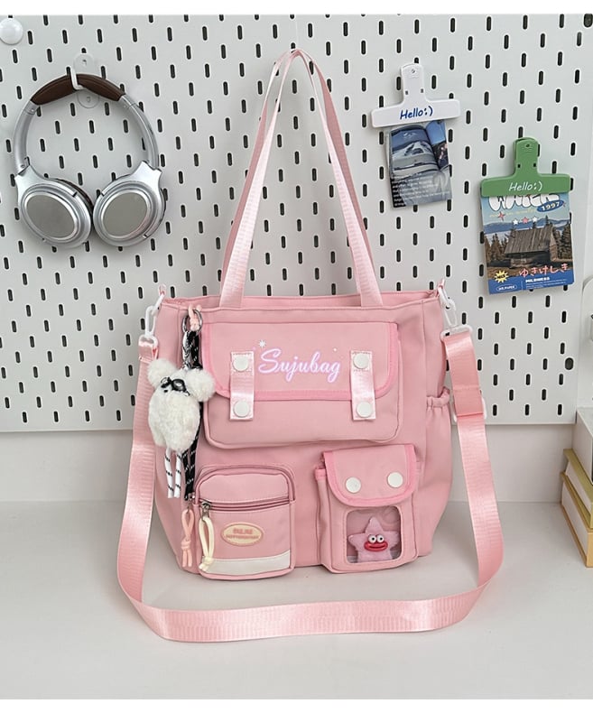 Unisex Nylon Ruksak Velikog Kapaciteta, Prozračan i Ultra Lagani Laptop Ruksak Za Srednju i Višu Školu