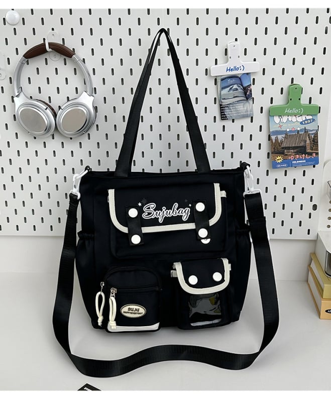 Unisex Nylon Ruksak Velikog Kapaciteta, Prozračan i Ultra Lagani Laptop Ruksak Za Srednju i Višu Školu
