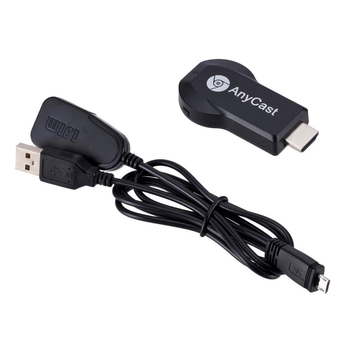 Bezvadu Anycast ekrāna projektors — HDMI 1080p izvade, A210 procesors, 128MB atmiņa