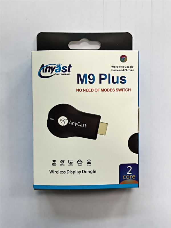 Bezvadu Anycast ekrāna projektors — HDMI 1080p izvade, A210 procesors, 128MB atmiņa