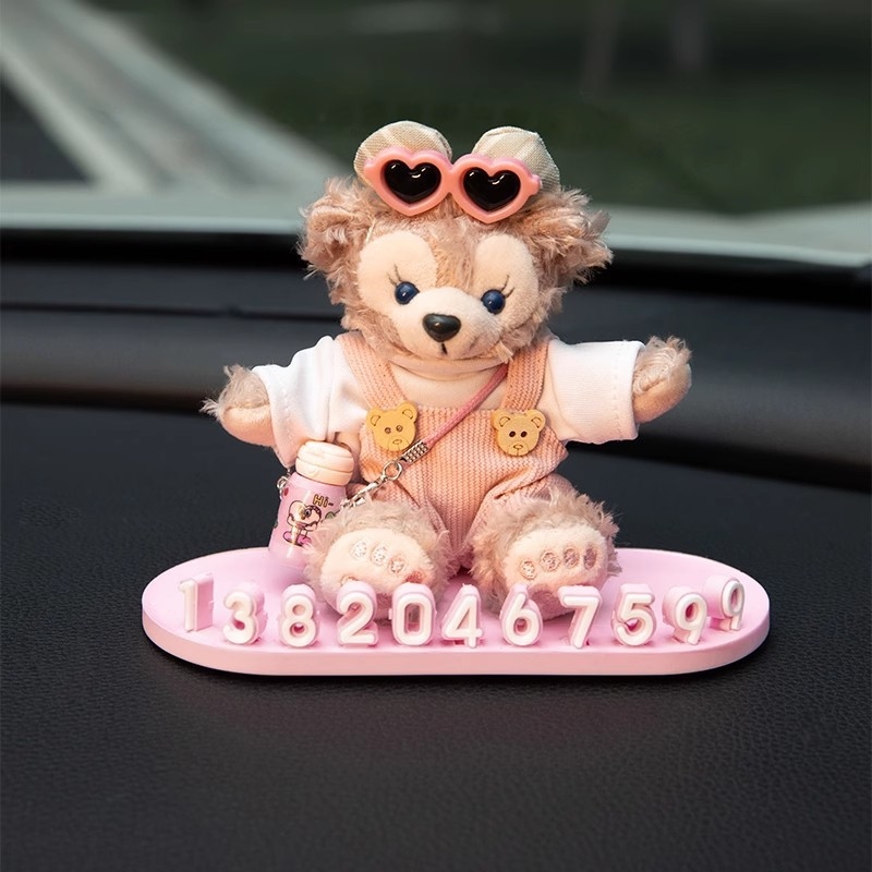 Ideiglenes parkolási jel autóhoz mozgatható digitális kijelzővel — személyre szabott autó kiegészítő | Modell AL945301970242 | Márka Shuai Hao