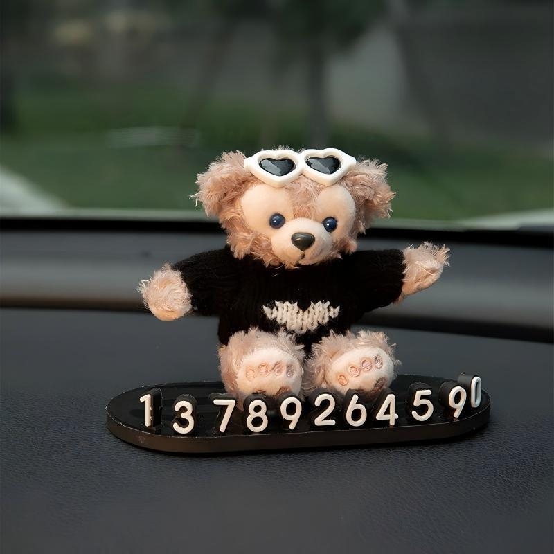 Ideiglenes parkolási jel autóhoz mozgatható digitális kijelzővel — személyre szabott autó kiegészítő | Modell AL945301970242 | Márka Shuai Hao