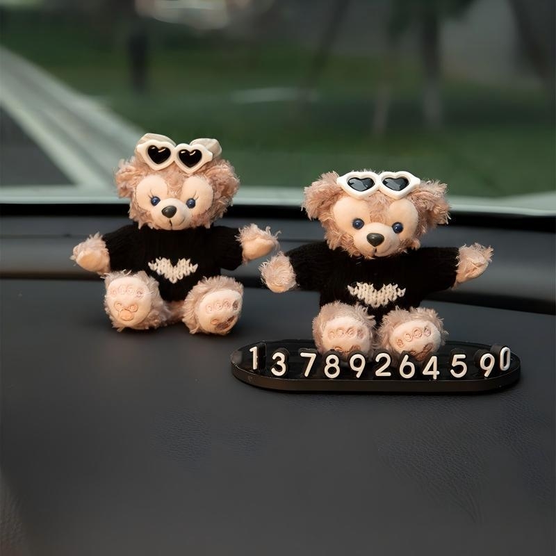 Ideiglenes parkolási jel autóhoz mozgatható digitális kijelzővel — személyre szabott autó kiegészítő | Modell AL945301970242 | Márka Shuai Hao