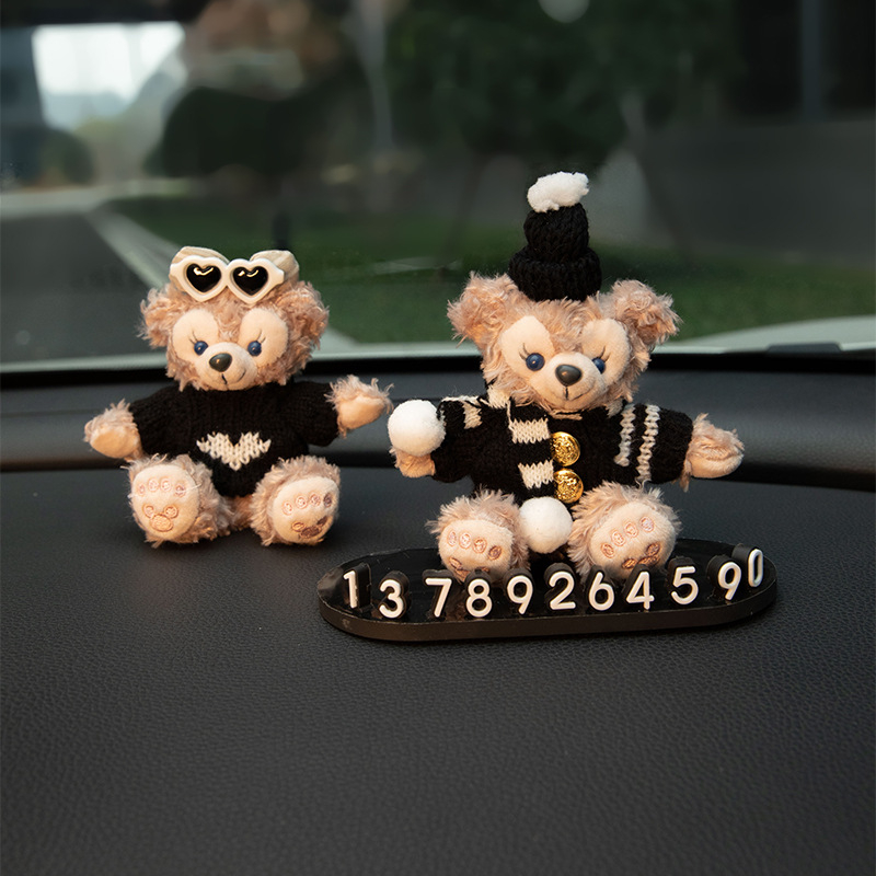 Ideiglenes parkolási jel autóhoz mozgatható digitális kijelzővel — személyre szabott autó kiegészítő | Modell AL945301970242 | Márka Shuai Hao