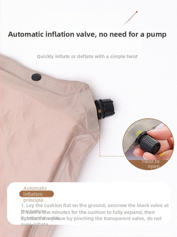Saltea gonflabilă pentru camping în aer liber - covoraș de podea portabil pentru cort, umflare automată, compatibil cu mașina, Capacitate 1–3 persoane, Greutate netă 3 kg, Material Chun Yongfang