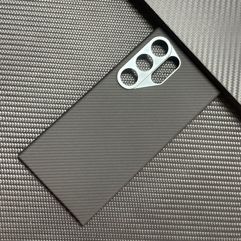 Sunset Dusk Kevlar защитен калъф за Samsung S24 Ultra, ръчно плетен арамид, магнитен