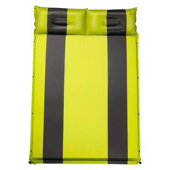 Automatiškai pripučiamas piknikų kilimėlis su šilko gėlių raštu, 2,6 kg, tinka automobiliui ir stovyklavimui