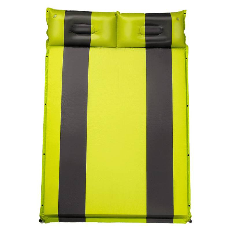 Automatiškai pripučiamas piknikų kilimėlis su šilko gėlių raštu, 2,6 kg, tinka automobiliui ir stovyklavimui