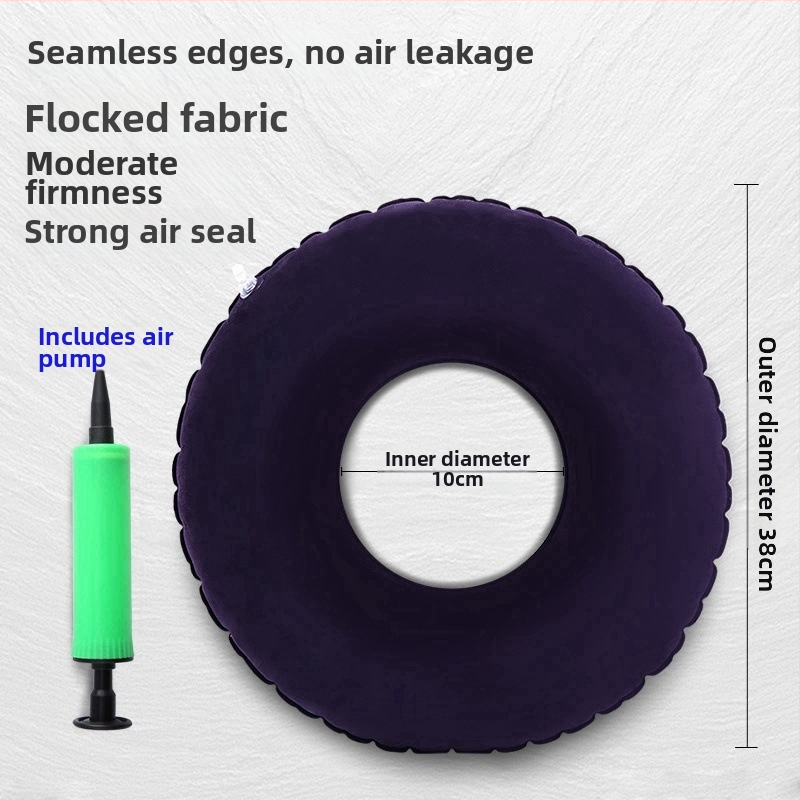 Dekubitų prevencijos oro pagalvė sėdėjimui, pripučiamas, kvėpuojantis, biurui, invalide vežimėliui, namams ir automobiliui • PVC • Modelis: 9 skylės, 16 skylių, 25 skylės • Gamintojas: Yihe Network • Dėžės kiekis: 60