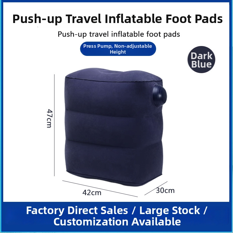 Bridgeon ZJM-AY030 Pārvadājamā gaisa kāju atbalsta ar PVC flokēšanu, biezums 0,45 mm, izmēri 42×30×32 cm, svars 330–600 g