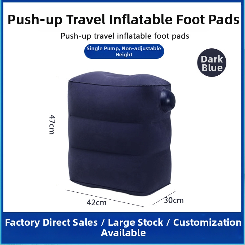 Bridgeon ZJM-AY030 Pārvadājamā gaisa kāju atbalsta ar PVC flokēšanu, biezums 0,45 mm, izmēri 42×30×32 cm, svars 330–600 g