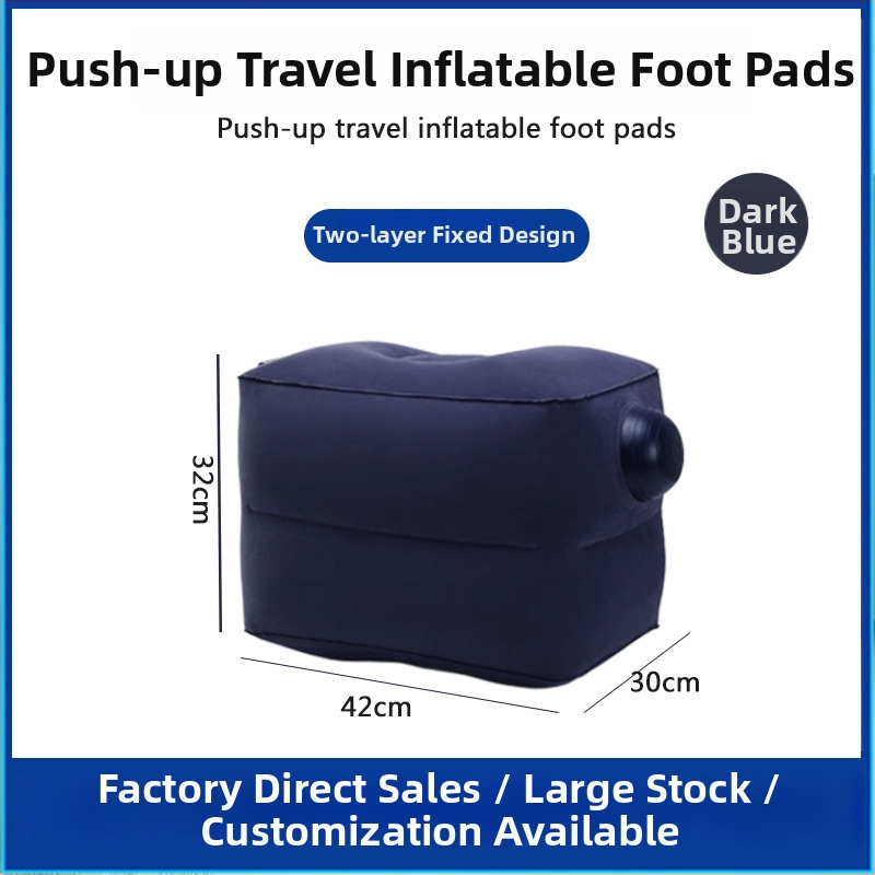 Bridgeon ZJM-AY030 Pārvadājamā gaisa kāju atbalsta ar PVC flokēšanu, biezums 0,45 mm, izmēri 42×30×32 cm, svars 330–600 g