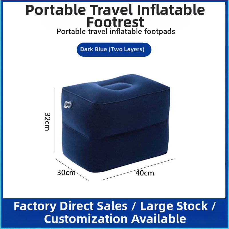 Bridgeon ZJM-AY030 Pārvadājamā gaisa kāju atbalsta ar PVC flokēšanu, biezums 0,45 mm, izmēri 42×30×32 cm, svars 330–600 g