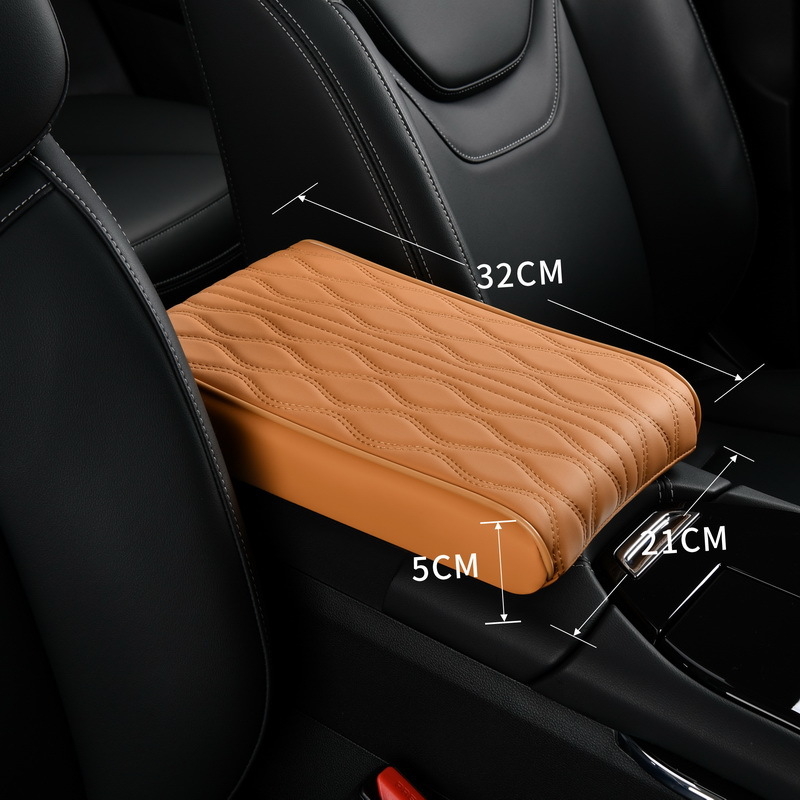 Δερμάτινο μαξιλαράκι υποβραχίονα αυτοκινήτου για αποθήκευση — καθολική εφαρμογή, Hailey Changxing