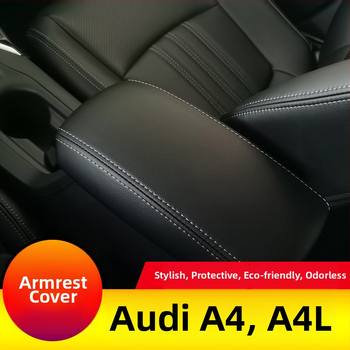 Кожен калъф за подлакътника на Audi A4/A4L – покривало и декоративна защита, модел Ad-a4-a4l-fsxt-00001