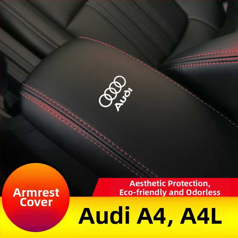 Кожен калъф за подлакътника на Audi A4/A4L – покривало и декоративна защита, модел Ad-a4-a4l-fsxt-00001