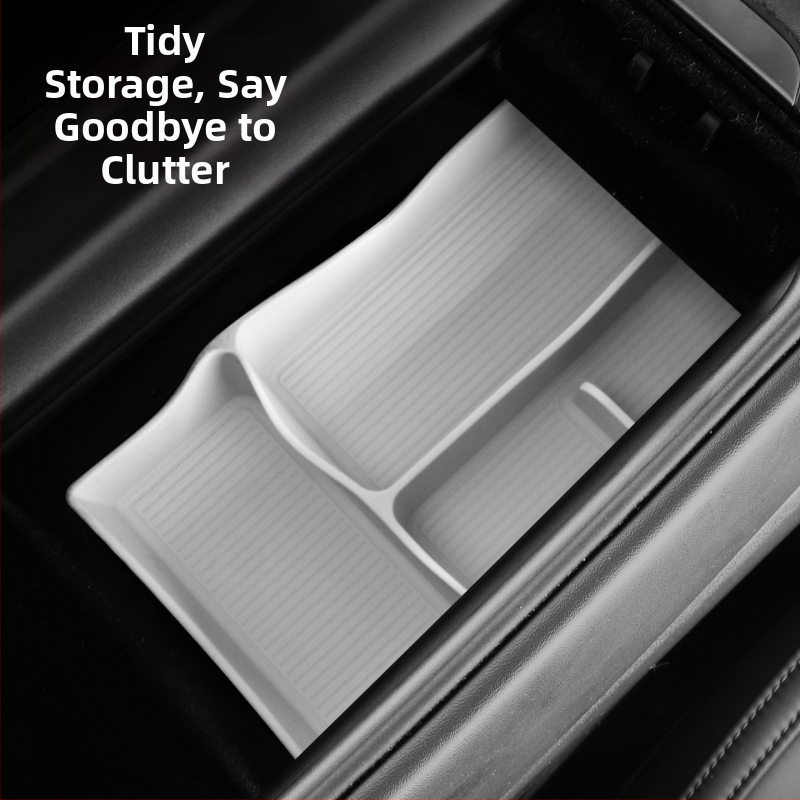 Σιλικονούχο σετ εσωτερικού χώρου για το Xiaomi SU7: θήκη ποτηριού, κεντρική θήκη αποθήκευσης και σιλικονούς πάτος αποθήκευσης — Kunasi, Guangzhou