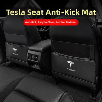 Qichen Защита за задната част на предното седло за Tesla Model 3/Y/X - анти-удар