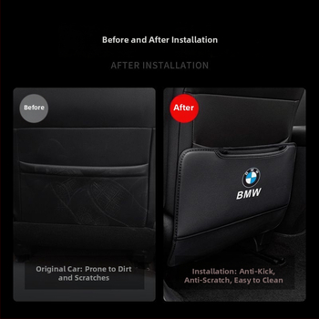 Qichen Защита за задната част на предното седло за Tesla Model 3/Y/X - анти-удар