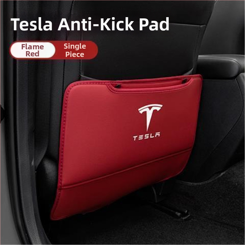 Qichen Защита за задната част на предното седло за Tesla Model 3/Y/X - анти-удар