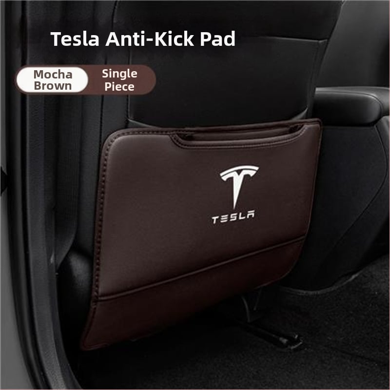 Qichen Защита за задната част на предното седло за Tesla Model 3/Y/X - анти-удар