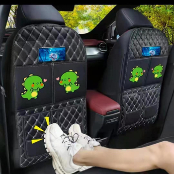 Защитна подложка за задната седалка в автомобил — PU материал, против удар от крак, защита от износ и замърсяване, одобрена частна марка