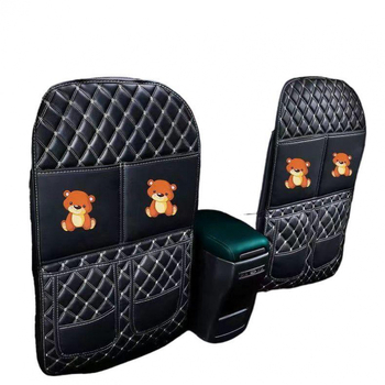 Защитна подложка за задната седалка в автомобил — PU материал, против удар от крак, защита от износ и замърсяване, одобрена частна марка