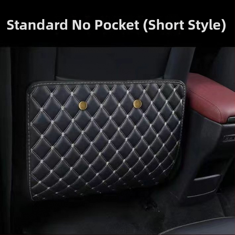 Защитна подложка за задната седалка в автомобил — PU материал, против удар от крак, защита от износ и замърсяване, одобрена частна марка