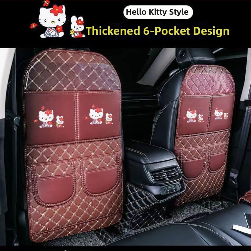 Защитна подложка за задната седалка в автомобил — PU материал, против удар от крак, защита от износ и замърсяване, одобрена частна марка